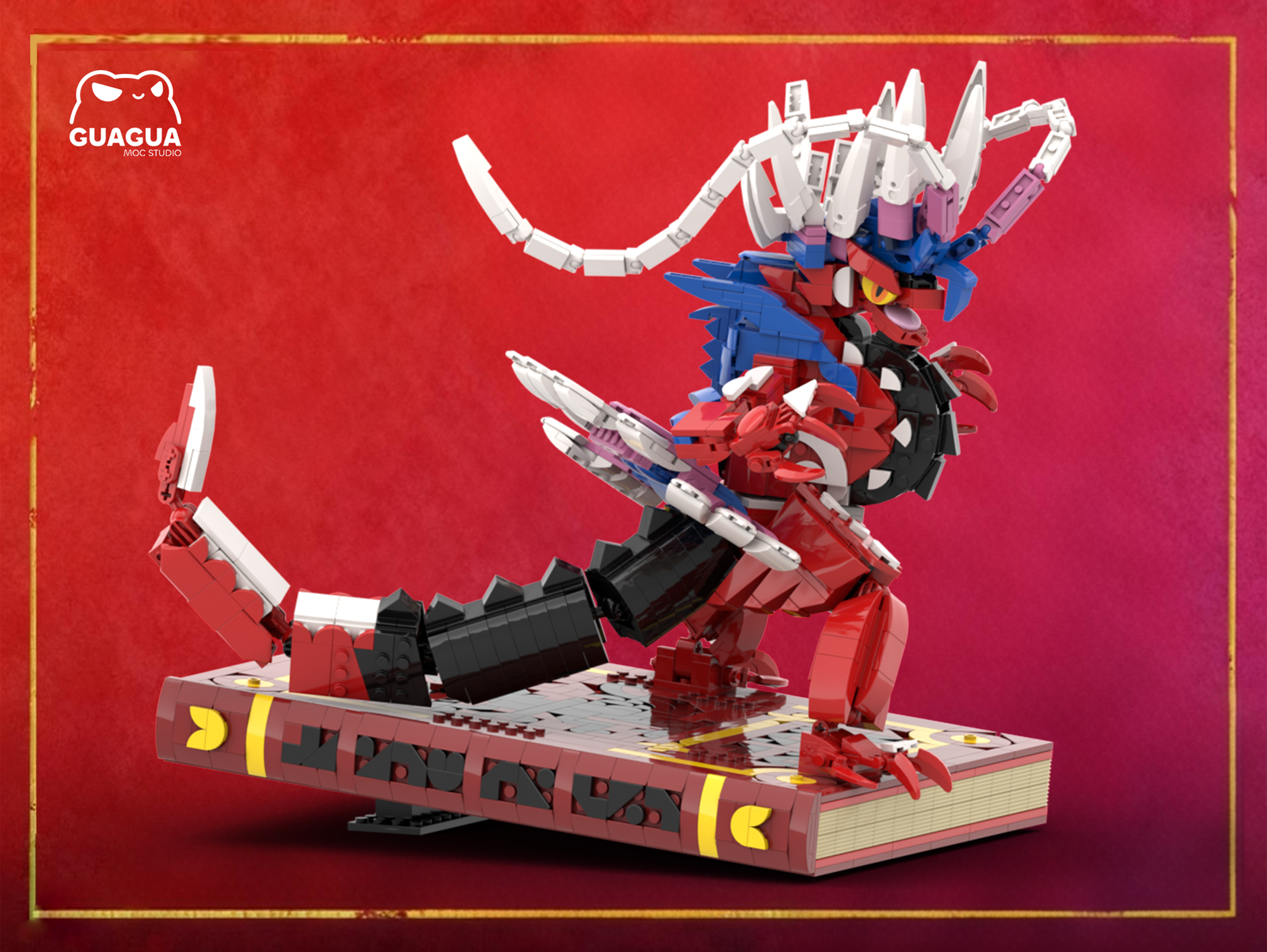 Koraidon-Inspired MOC Building Blocks Set