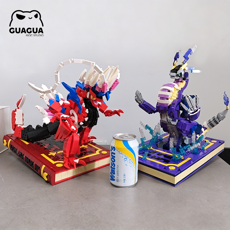 Koraidon-Inspired MOC Building Blocks Set