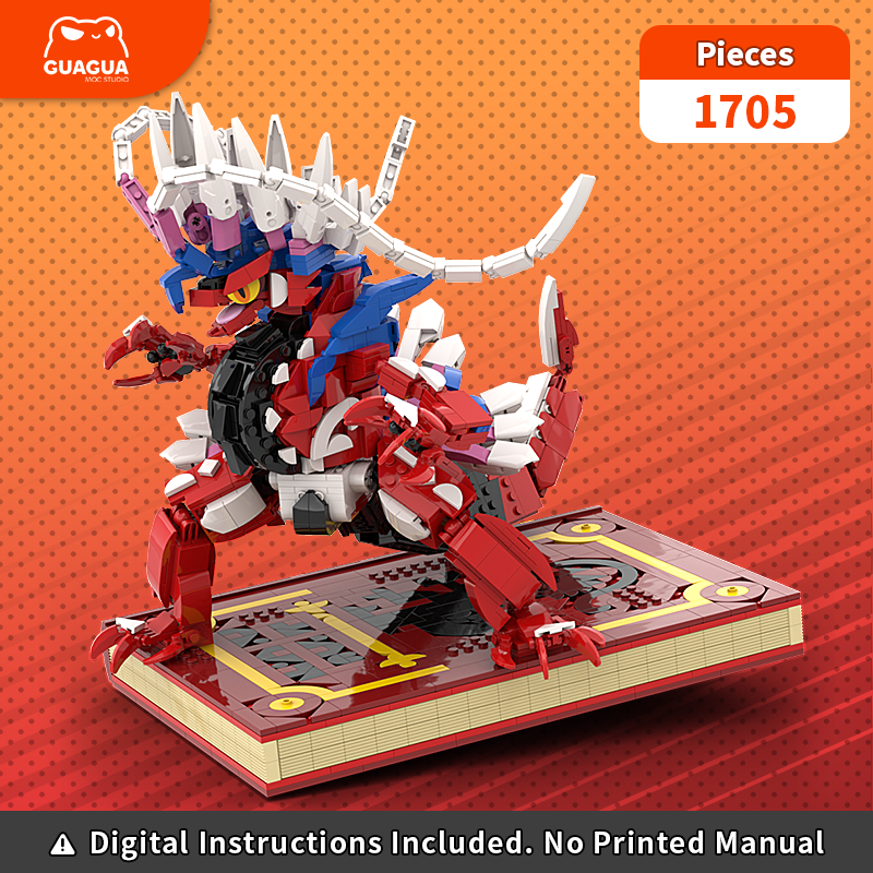 Koraidon-Inspired MOC Building Blocks Set