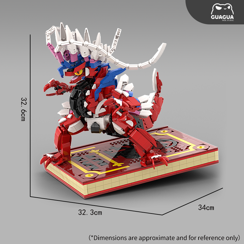 Koraidon-Inspired MOC Building Blocks Set