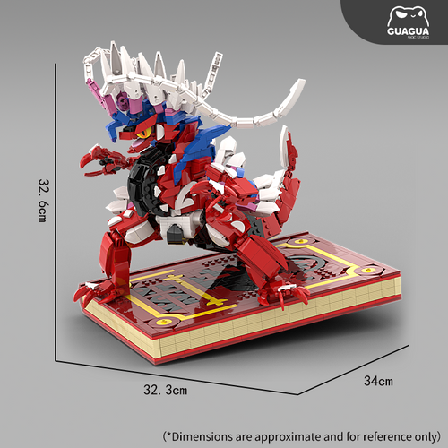 Koraidon-Inspired MOC Building Blocks Set