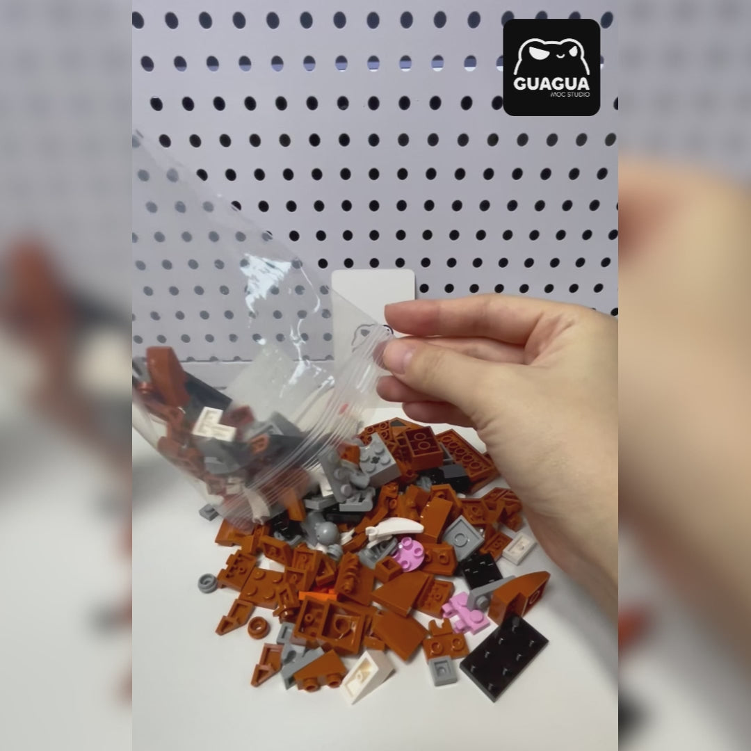 Tyrunt / Shiny Tyrunt MOC Brick Set